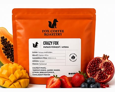 Crazy Fox, zrnková káva od Fox Coffee Roastery