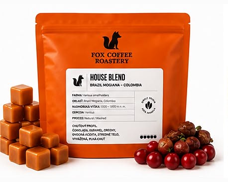 House Blend, zrnková káva od Fox Coffee Roastery